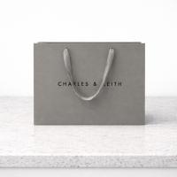 ราคา Paper Bag Charles and Keith Grey รุ่นใหม่ล่าสุด - Paperbag C&K Shopping Bag รุ่นใหม่ สีเทา (46811952200)
