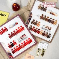 ราคา 【พร้อมส่งในกรุงเทพฯ】สีทาเล็บเจล 20สี Colorful Girl ฟรีชาร์ทสี สีเจลสุดหรู รวมเจลแคทอาย เนื้อใส กลิตเตอร์ ✨ โทนน้ำตาลCho (51203930423)