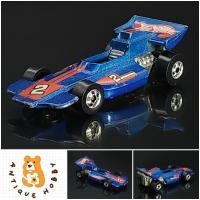 ราคา โมเดลรถเก่าของเล่นเก่า รถสะสมโบราณ มือสอง: HOTWHEELS F1 สีน้ำเงิน (25672744531)