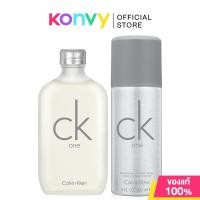 ราคา Calvin Klein Unisex CK One EDT Gift Set 2 Items เซทน้ำหอม Unisex ระดับตำนาน. (23944050517)