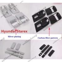 ราคา สําหรับ 2007-2018 Grand starex สําหรับ Hyundai H1 ด้านหน้าประตูด้านหลังมือจับประตู chrome trim strip (25354136980)