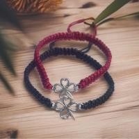 ราคา สร้อยข้อมือ4ใบโคลเวอร์เงินถักเชือกทอเชือกปรับแฮนด์เมดสร้อยข้อมือผู้หญิงโคลเวอร์สร้อยข้อมือมินิมอลสไตล์เกาหลีมิตรภาพคู่สร้อยข้อมือแฟชั่นอุปกรณ์ยู นิสซ์หรูหราโชคดีเสน่ห์พรี (52013052007)
