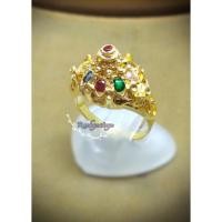 ราคา แหวน ทองไมครอน แม่หญิง นพเก้า หรู ออเจ้า ใส่ชุดไทย (1107522070)