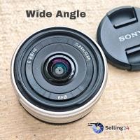 ราคา เลนส์ไวด์ เSony E 16mm F2.8 Pancake Lens Wide Angle รุ่น SEL16F28 | Sony E-mount Filter 49mm (45162039723)