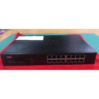 ราคา Switch 16 Port Gigabit 10/100/1000mbps ยี่ห้อ SMC รุ่น SMCGS1601 มือสอง แถมสายไฟเสียบ(หมายเหตุ เสีย 1 Port No.13 ) (25724411196)