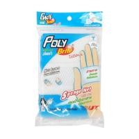ราคา โพลี-ไบรท์ ฟองน้ำหุ้มตาข่ายพร้อมสายคาด Poly-Brite Sponge Net with Hand Belt 1Pcs. (54709446202)