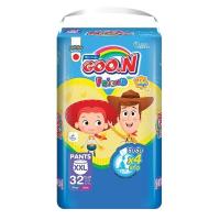 ราคา กูนน์เฟรนด์ กางเกงผ้าอ้อมเด็กXXL Goo.N Friend Baby Diaper Pants XXL 32Pcs. (53809446651)