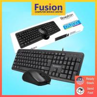 ราคา คีย์บอร์ดและเมาส์แบบมีสาย USB Bosston D5200 สําหรับแล็ปท็อปเดสก์ท็อปโฮมออฟฟิศ (23168957423)