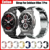 ราคา สายสแตนเลสสําหรับ Zeblaze Vibe 7 Pro Bracelelt สําหรับ Zeblaze Stratos 3/2/Btalk 3 Pro/GTS 3 Pro สร้อยข้อมือโลหะ (54263414233)