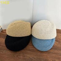 ราคา TMZ14968 หมวกฟาง Pillbox, สานหมวกฟาง Fedoras, Vintage Classic Simple Elegant Flat Cap Event (42432306984)