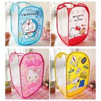 ราคา BE0146 HELLO KITTY DORAEMON CARTOON LAUNDRY BASKET FOLDING BASKET STAGE 洗衣ตะกร้า (13098865088)