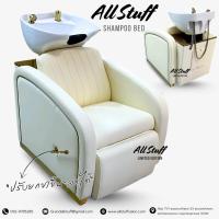 ราคา เก้าอี้นั่งสระผม เตียงสระ รุ่นพับขาขึ้น-ลงได้ ฟรีอุปกรณ์อ่างครบเซต แบบนั่งสระ Shampoo Bed,Shampoo Chair. P (42655402754)