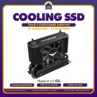 ราคา TEAM T-FORCE DARK AIRFLOW I M.2 NVMe SSD Heatsink Cooler Fan Dual Heatpipes สีดํา - อย่างเป็นทางการรับประกัน 1 ปี (55161514865)