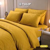 ราคา DL577 : ผ้าปูที่นอน 3.5/5/6 ฟุต อัดลาย Emboss/Tulip Delight (25125606063)