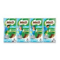 ราคา [สินค้าส่งด่วน] ไมโลยูเอชทีน้ำตาลน้อย 110 มล. แพ็ค 4 (49862778328)