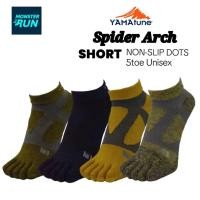 ราคา ถุงเท้ากันลื่นแบบแยกนิ้ว YAMATUNE SPIDER ARCH SHORT 5 TOE NON SLIP DOTS (7634434285)