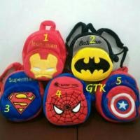 ราคา ไอรอนแมน แบทแมน ซูเปอร์แมน สไปเดอร์แมน กัปตัน อเมริกา ตุ๊กตา กระเป๋าเป้เด็ก (7782465962)