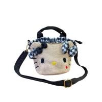 ราคา กระเป๋าสานคิตตี้สวยน่ารัก (29136154787)