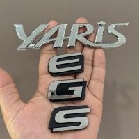 ราคา โลโก้ YARIS รุ่น S G E ติดฝาท้าย สำหรับ TOYOTA YARIS โตโยต้า ยาริส (40278822243)