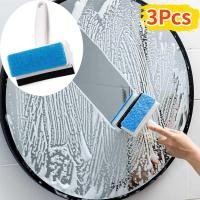 ราคา Multifunctional Double-Sided Glass Sponge Cleaning Brush Wiper Mirror Glass Tile Cleaning Brush Bathroom Squeegee (28694608134)