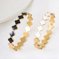 ราคา CLOVER BANGLE 18K TITANIUM STEEL JEWELERY GOLD GOLD GOLD GOLD GOLD GOLDEN NON RUS ANTI KARAT GELANG EMAS (56509534395)