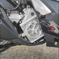 ราคา พร้อมส่ง ครอบหม้อน้ำแต่ง ฝาครอบหม้อน้ำ Honda PCX 160 งาน CNC หมุนได้ ฝาครอบแหวนหมุน (54403099446)