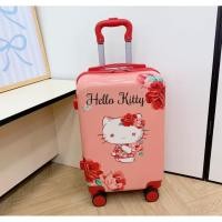 ราคา พรีออเดอร์ กระเป๋าเดินทางคิตตี้ กระเป๋าเดินทางล้อลาก size20 (1940525756)