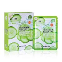 ราคา (ยกกล่อง/10ซอง) Belov East Skin 3D Cucumber Facial Mask 38ml บีลอฟ อิส สกิน คิวคัมเบอร์ เฟเชี่ยล มาส์คหน้า แตงกวา (4239154122)