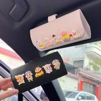 ราคา Car Glasses Case Car Glasses Clip Multifunctional Cute Cartoon Car Sunshade Sunglasses Clip Sunglasses Storage Box 103F (45310336557)