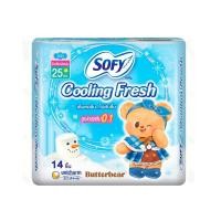 ราคา [สินค้าส่งด่วน] โซฟีคูลลิ่งเฟรชซูเปอร์สลิม0.1มีปีก25ซม14 SOFY COOLING FRESH SUPER SLIM0.1 25CM.14 (46062610349)