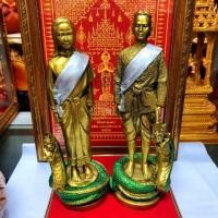 ราคา ปู่ศรีสุทโธ/แม่ย่าปทุมมา ปลุกเสกจากคำชะโนด สูง25ซม.(ชุดคู่) (6638050111)