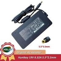 ราคา ของแท้ Huntkey 19V 6.32A 120W HKA12019063-6B 6C แล็ปท็อป AC DC Adapter Charger สําหรับ Intel NUC NUC6i7KYK แหล่งจ่ายไฟ HDZ1201-3C (49362399215)