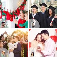 ราคา Fine กรอบรูปพลาสติกใสพวงกุญแจรูปสี่เหลี่ยมผืนผ้าพวงกุญแจรูปถ่ายเปล่าสําหรับคริสต์มาส Holiday Photo Display Sup (45113558402)