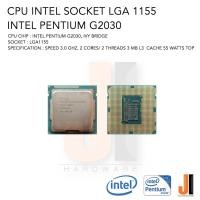 ราคา CPU Intel Pentium G2030 2 Cores/ 2 Threads 3.0 Ghz 3 MB L3 Cache 55 Watts TDP No Fan Socket LGA 1155 สินค้ามือสองสภาพดี (11246761439)