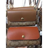 ราคา COACH F59534Coach Ruby ฝาปิดใช้ได้ 2 ด้านหนังแคนวาส ฝาปิดหนังแท้ อะไหล่ทอง ข้างในมีช่องด้านข้าง สายยาวสามารถถอดได้ค่ะ (4838533222)