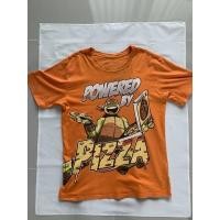 ราคา เสื้อยืดมือ2 ลายเต่านินจา สีส้ม (11095580703)