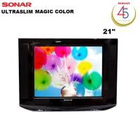 ราคา Sonar TV 21 นิ้ว Ultra Slim รุ่น DT-FF21H43 - สีดำ ภาพชัด เสียบปลั๊กดูทีวีได้เลย (5824678945)