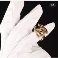 ราคา USED ONCE VERY NEW CHANEL RING SIZE 52 (6467447234)