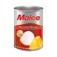 ราคา [สินค้าส่งด่วน] มาลีเงาะสอดไส้สับปะรด 20 OZ. MALEE RAMBUTAN WITH PINEAPPLE IN SYRUP 20OZ. (45862079286)