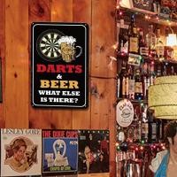 ราคา CIFbuy Vintage Rustic Iron เบียร์ลูกดอก Scoreboard สําหรับผับบาร์ Cafe Man Cave Wall Decor (45110725882)