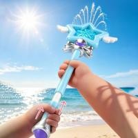 ราคา Magic Fairy Wand Water Squirt ของเล่นดึงออก Interactive ฤดูร้อน Fairy Wand 7 หลุมเด็ก Water Sprayer condekph (57763630146)