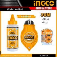 ราคา INGCO HCLR0130 ปักเต้าตีเส้น บักเต้าตีเส้น 30 เมตร พร้อมผงชอล์ก (Chalk Line Reel) (9832306287)