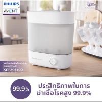 ราคา Philips Avent เครื่องนึ่งฆ่าเชื้อขวดนมและรุ่นแอดวานซ์ SCF291/00 (23828999657)