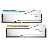 ราคา G.SKILL TRIDENT Z5 DDR5 ROYAL RGB 32GB (16x2) 7600MHz SILVER CL36 (44956321128)