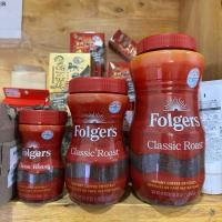 ราคา สินค้านำเข้า ☕US Folgers Instant Coffee Crystals☕ กาแฟสำเร็จรูป รสชาตินุ่มละมุน กลิ่นหอม (58162425912)