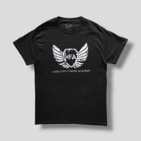 ราคา เสื้อยืด HFA (HAMILTON FITNESS ACADEMY) ป้าย GILDAN DRYBLEND ไซส์ M (24423121333)