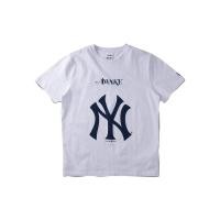 ราคา ♞New Era × Awake MLB Dueling Logo Subway Series Short Sleeve T-Shirt White Unused TYR (41305368977)