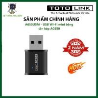 ราคา Usb wifi 5ghz และ 2.5ghz dual band AC650 TOTOLINK A650USM (29972518225)