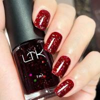 ราคา สีทาเล็บ น้ำยาทาเล็บ ยาทาเล็บแห้งเร็วติดทนนาน Non-Fading Sequins Burgundy เพชรสีสันสดใสไม่อบ Quick- (46410756474)