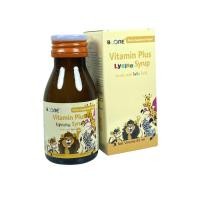 ราคา ขวดเล็ก 60 มล. Boone Vitamin Plus Lysine syrup (60ml) บูน บูเน่ วิตามิน พลัส ไลซีน ไซรัป (24733425736)